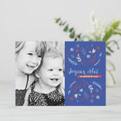 ナチュラルノエルクリスマスホリデーインインディゴ シーズンカード (スタンド正面)