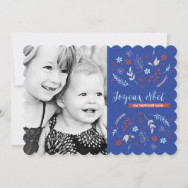 ナチュラルノエルクリスマスホリデーインインディゴ シーズンカード