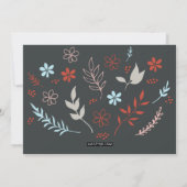 ナチュラルノエルクリスマスホリデーイン石板 シーズンカード (裏面)