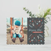 ナチュラルノエルクリスマスホリデーイン石板 シーズンカード (スタンド正面)