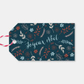 ナチュラルノエルクリスマスホリデー ギフトタグ (裏面横)