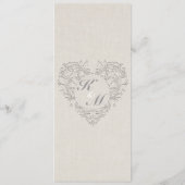 ナチュラルハートシック メニュー (裏面)