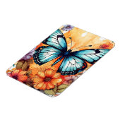 ナチュラルバタフライフローラブロッサムヘブンウォーターカラー マグネット (左側)