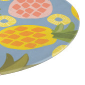 ナチュラルパイナップル抽象芸術:ヴィンテージ美しい。 カッティングボード (角)