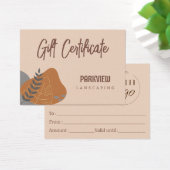 ナチュラルパステルカラーランドスケープ商品券 (デスク)