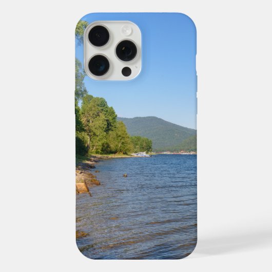 ナチュラルパターンシービュー iPhoneケース (裏面)