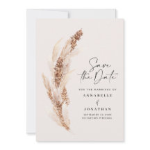 ナチュラルパンパ結婚スグラスの写真は日付を保存