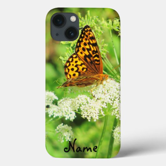 ナチュラルビューティフルバタフライ Case-Mate iPhoneケース (裏面)