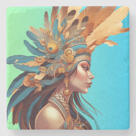 ナチュラルビューティー＃１ ストーンコースター (正面)