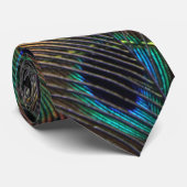 ナチュラルピーコックフェザータイ ネクタイ (ロール)