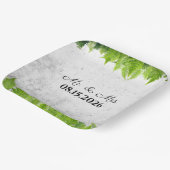 ナチュラルフエレガントァンロマン離れティックス結婚ズ ペーパープレート (傾斜あり)