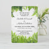 ナチュラルフエレガントァンロマン離れティックス結婚ズ 招待状 (スタンド正面)