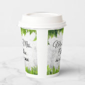 ナチュラルフエレガントァンロマン離れティックス結婚ズ 紙コップ (左)