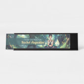 ナチュラルフォレストヨガフィットネス瞑想インストラクター デスクネームプレート (正面)