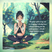 ナチュラルフォレストヨガ瞑想霊気マスター引用文 ウィンドウサイン (シート3)