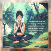 ナチュラルフォレストヨガ瞑想霊気マスター引用文 ウィンドウサイン (シート2)