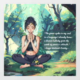 ナチュラルフォレストヨガ瞑想霊気マスター引用文 ウィンドウサイン