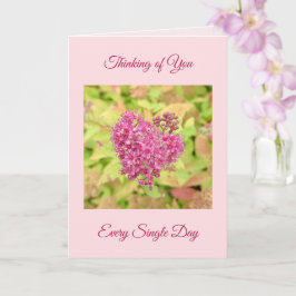 ナチュラルフラワーハート – 矢印でピアス。 カード