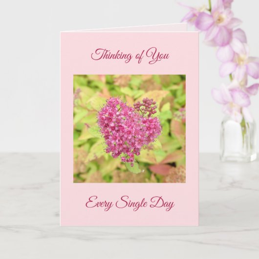 ナチュラルフラワーハート – 矢印でピアス。 カード (蘭)