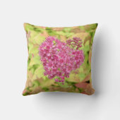 ナチュラルフラワーハート – 矢印でピアス。 クッション (裏面)