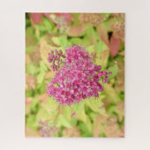 ナチュラルフラワーハート – 矢印でピアス。 ジグソーパズル (縦)