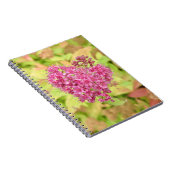 ナチュラルフラワーハート – 矢印でピアス。 ノートブック (右側)