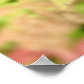 ナチュラルフラワーハート – 矢印でピアス。 ポスター (角)