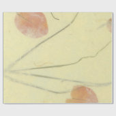 ナチュラルフローラクラフトアース花びらムルベリー ラッピングペーパー (フラット)