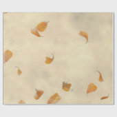 ナチュラルフローラグルネージアースポペス花びらムルベリー ラッピングペーパー (フラット)