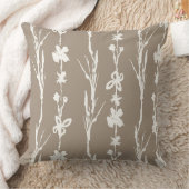 ナチュラルフローラ装飾用クッション；ファームハウスデコット クッション (ブランケット)