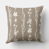 ナチュラルフローラ装飾用クッション；ファームハウスデコット クッション (裏面)