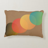 ナチュラルブライト秋のウズ秋の植物 アクセントクッション (裏面)