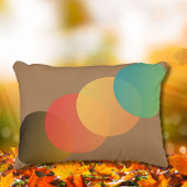 ナチュラルブライト秋のウズ秋の植物 アクセントクッション