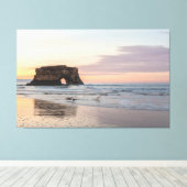 ナチュラルブリッジサンライズ キャンバスプリント (インサイチュ (ウッドフロア))