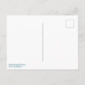 ナチュラルブリッジズサンタクルーズカリフォルニア海岸線 ポストカード (裏面)