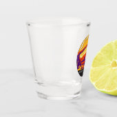 ナチュラルブリッジズナショナルモニュメントユタサークル ショットグラス (左)