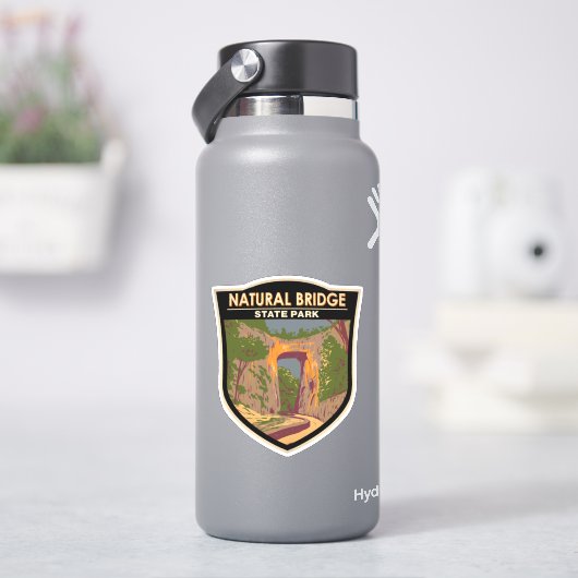 ナチュラルブリッジ州パークバージニアヴィンテージ シール (HydroFlask)