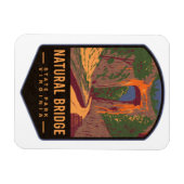 ナチュラルブリッジ州パークバージニア マグネット (横)