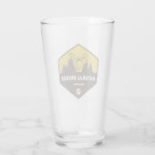 ナチュラルブリッジ州パーク,バージニア タンブラーグラス (裏面)