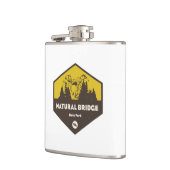 ナチュラルブリッジ州パーク，バージニア フラスク (左)