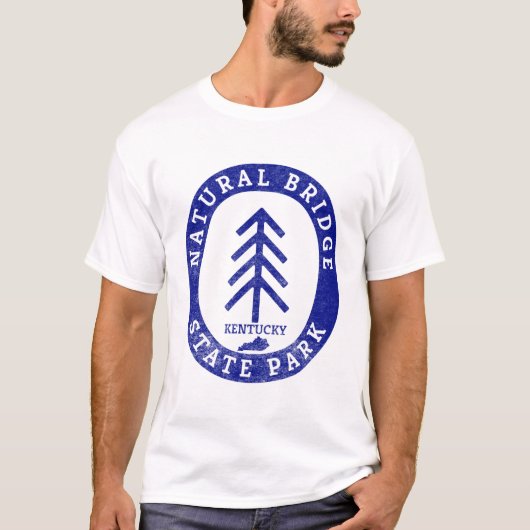ナチュラルブリッジ州パーク Tシャツ (正面)