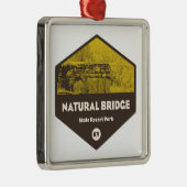 ナチュラルブリッジ州リゾートパークケンタッキー メタルオーナメント (右)
