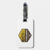 ナチュラルブリッジ州リゾートパークケンタッキー ラゲッジタグ (裏面縦)