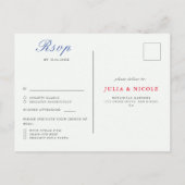 ナチュラルブルーイエローウォーター色ひまわり結婚の花 ポストカード (裏面)