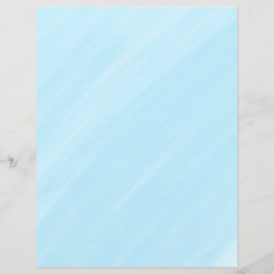 ナチュラルブルーウォーターカラースクラップブック作り紙