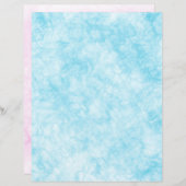 ナチュラルブルーピンクマーブルスクラップブック作り紙 (正面/裏面)