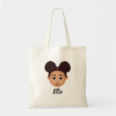 ナチュラルヘアダブル両面トートバッグ トートバッグ (正面)