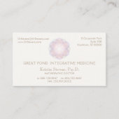 ナチュラルヘルス&ウェルネスアポイントメントカード 予約カード (正面)