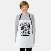 ナチュラルベ生まれーカー エプロン (着用した状態)