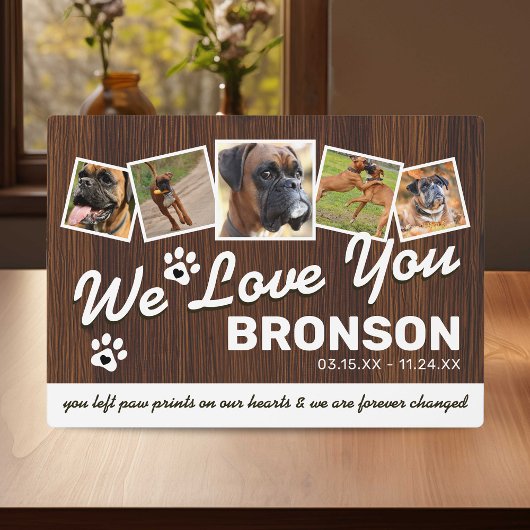 ナチュラルペットメモリアルキープセイク フォトプラーク